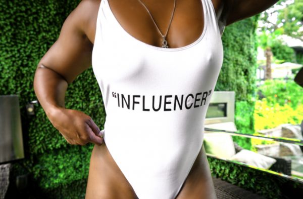 Influencer swim suit by Toisha